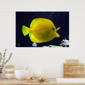 Yellow Tang Poster (Keuken)