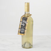 Yellow Tartan Pset Holly Jolly Flessenhanger (Schuin)