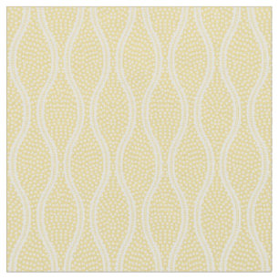 Yellow Tatewaku Same Komon (op grote schaal) Stof