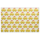 Yellow Taxi Pattern Stof (Fat Quarter)