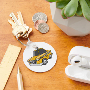 Yellow Taxi Sleutelhanger