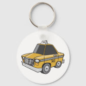 Yellow Taxi Sleutelhanger (Voorkant)