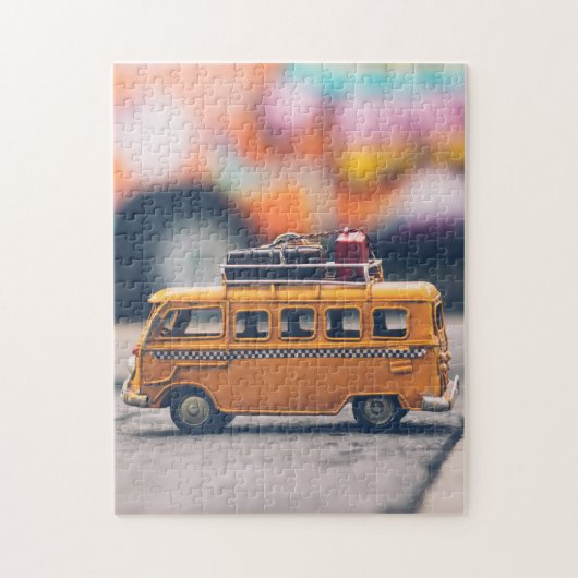 Yellow Taxi Travel Legpuzzel (Verticaal)