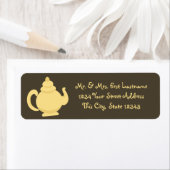 Yellow Teapot Etiket (Insitu)