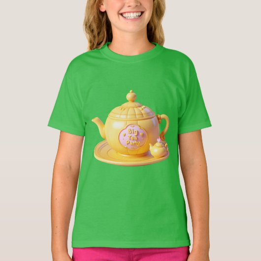 Yellow Teapot T-shirt (Voorkant)