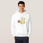 Yellow Teddy Bear Hoodie (Voorkant volledig)
