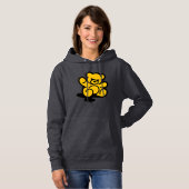 Yellow Teddy Trouble Hoodie (Voorkant volledig)