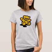 Yellow Teddy Trouble T-shirt (Voorkant)