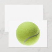 Yellow Tennis Ball Gepersonaliseerd Sjabloon Kaart (Voorkant / Achterkant)