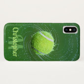 Yellow Tennis Ball Persoonlijk Case-Mate iPhone Case (Achterkant (horizontaal))