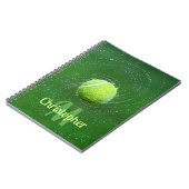 Yellow Tennis Ball Persoonlijk Notitieboek (Linkerzijde)