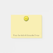 Yellow Tennis Ball Post-it® Notes (Voorkant)