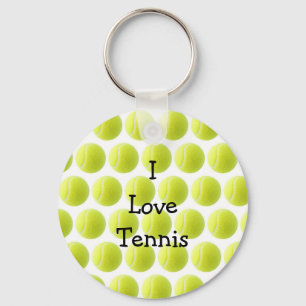 Yellow Tennis Ball Sleutelhanger
