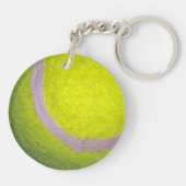 Yellow Tennis Ball, Sleutelhanger (Achterkant)