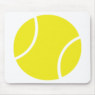 Yellow Tennis Ball-symbool Muismat