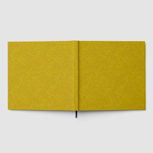 Yellow textured surface with swirling pattern gastenboek (Volledig)