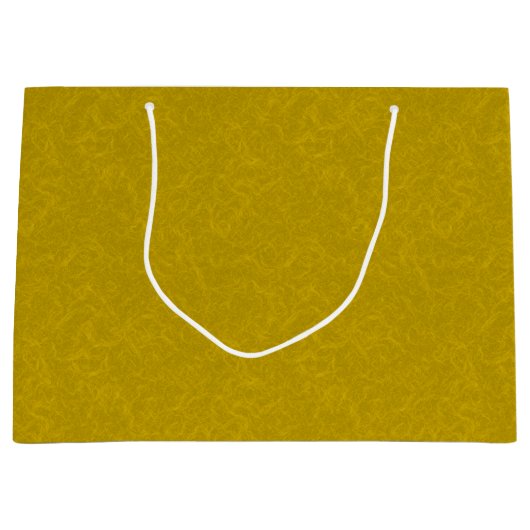 Yellow textured surface with  swirling pattern groot cadeauzakje (Voorkant)