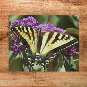 Yellow Tiger Swallowtail Butterfly Natuur Legpuzzel