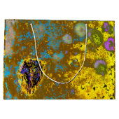 Yellow Tree Bark Gift Bag Groot Cadeauzakje (Achterkant)