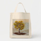 Yellow tree tote bag (Voorkant)