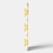 Yellow Trendy driehoekspatroon Case-Mate iPhone Case (Achterkant / Rechts)