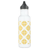 Yellow Trendy driehoekspatroon Waterfles (Rechts)