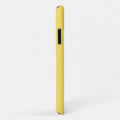 Yellow Trendy script aangepast Case-Mate iPhone Case (Achterkant/rechts)