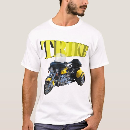 Yellow Trike T-shirt (Voorkant)