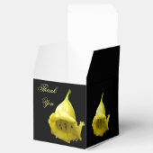 Yellow Tropical Blossom Bedankdoosjes (Geopend)