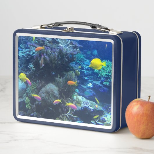 Yellow Tropical Fish Underwater Foto (In situ)