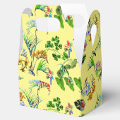 Yellow Tropical Paradise Bedankdoosjes (Geopend)