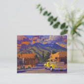 Yellow Truck POSTCARD by Art West Briefkaart (Staand voorkant)