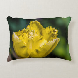 Yellow Tulip Accent Kussen
