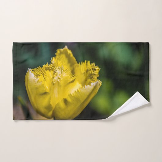 Yellow Tulip Bad Handdoek (Handdoek)