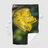 Yellow Tulip Golfhanddoek (Insitu)