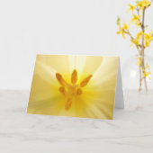 Yellow Tulip Kaart (Gele Bloem)