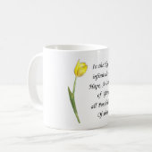 Yellow Tulip Koffiemok (Voorkant links)