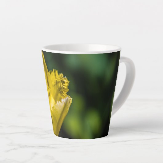 Yellow Tulip Latte Mok (Rechterhoek)