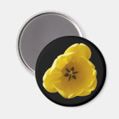 Yellow Tulip Magnet (Voorkant / Achterkant)