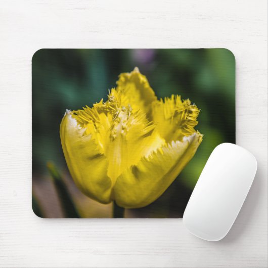 Yellow Tulip Muismat (Met muis)