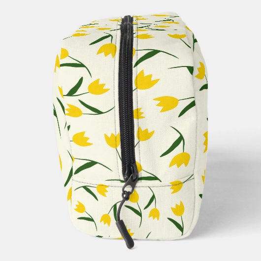 Yellow Tulip Pattern  Toilettasje (Rechts)