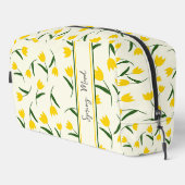 Yellow Tulip Pattern  Toilettasje (Rechterhoek)