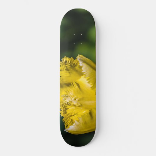 Yellow Tulip Persoonlijk Skateboard (Voorkant)