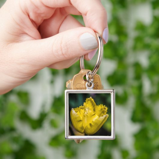 Yellow Tulip Sleutelhanger (Hand)