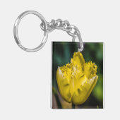 Yellow Tulip Sleutelhanger (Voorkant Links)