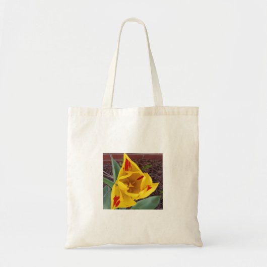 Yellow Tulip Tote Bag (Voorkant)