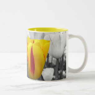 Yellow Tulip Tweekleurige Koffiemok