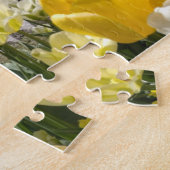 Yellow Tulips from Arboretum Volcji Potok Slovenia Legpuzzel (Zijkant)