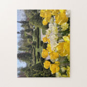 Yellow Tulips from Arboretum Volcji Potok Slovenia Legpuzzel (Verticaal)