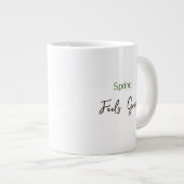 Yellow Tulips Grote Koffiekop (Voorkant rechts)